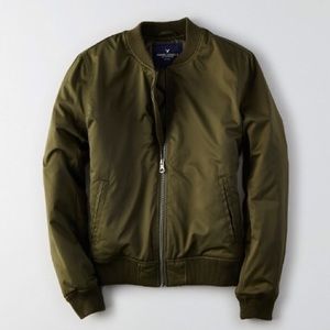 aeo classic bomber jacket
